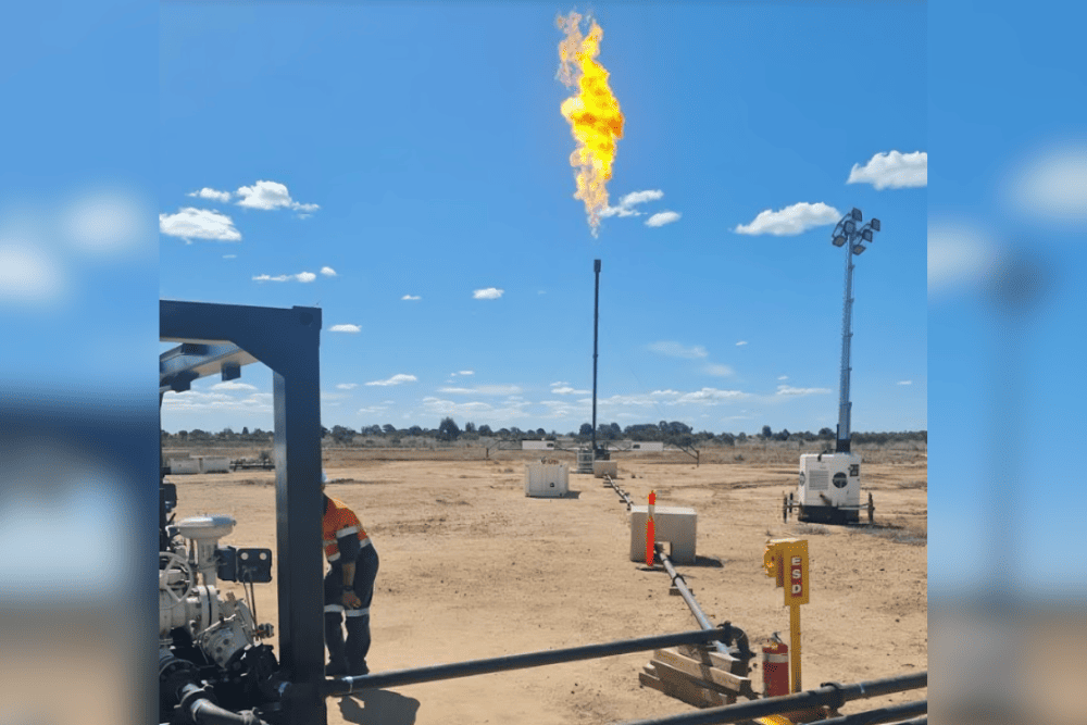 Elixir Energy reports successful gas flow from Daydream-2 well in Queensland